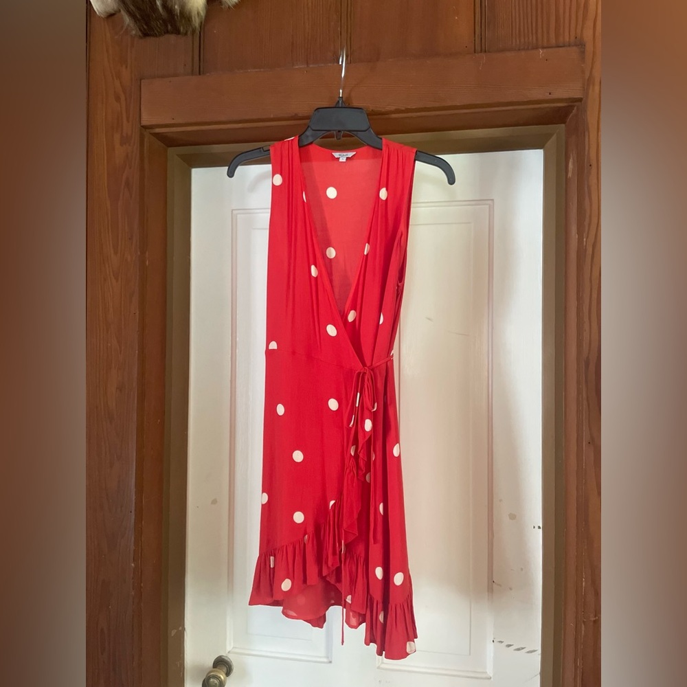 Rails wrap mini dress, size S